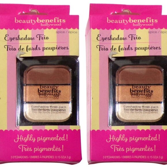 Beauty Benefits Eyeshadow Trio spice (Set of 2) - Picture 1 of 3